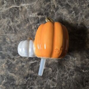 Nora Fleming Double Pumpkin Mini Retired